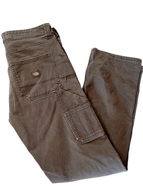 Dickies Women’s Grey Carpenter Pants - Durable Work Trousers. 6R
